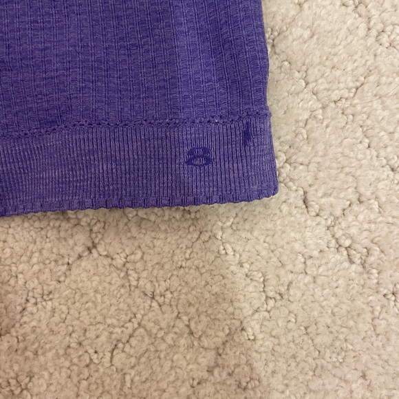 Dark purple size 8 Lululemon Ribbed Tank top - Picture 4 of 6